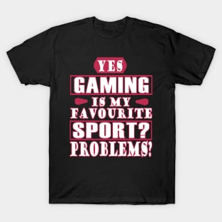 Gaming gambling e-sports computer console T-Shirt